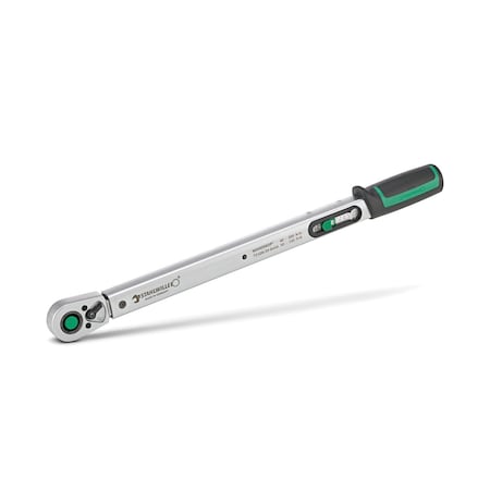 Stahlwille Tools MANOSKOP torque wrench QuickRelease ratchet No.721QR/20 QUICK 40-200 Nm sq drive 1/2 50204120